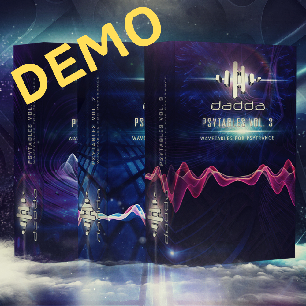PsyTables Vol. 1-3 Demo by Dadda cover art